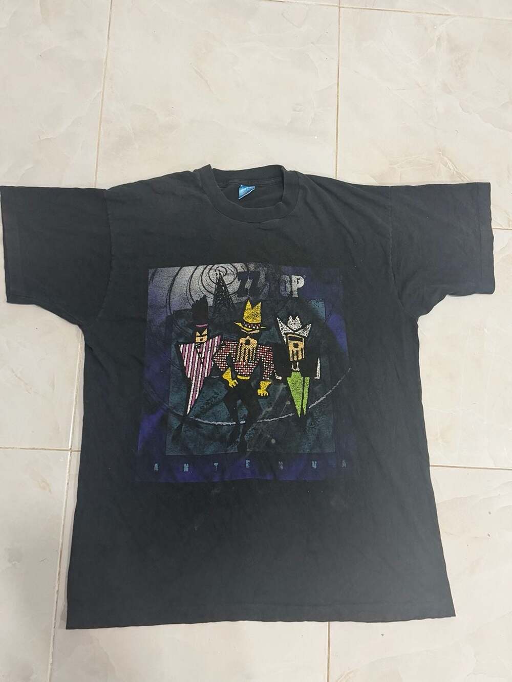 Vintage 1994 ZZ Top Antenna World Tour Concert T-Shirt - Picture 2 of 5